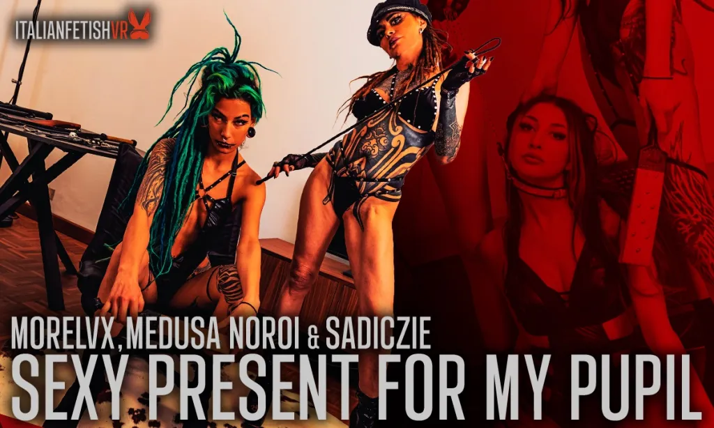 Sadiczie, Morelvx & Medusa: BDSM Bondage Session in VR - HD 60FPS