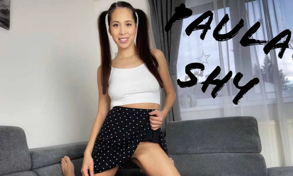 Paula Shy's Immersive Cow Girl & Reverse Cow Girl Performance | 3D VR 180° Brunette Experience | 4K 60FPS