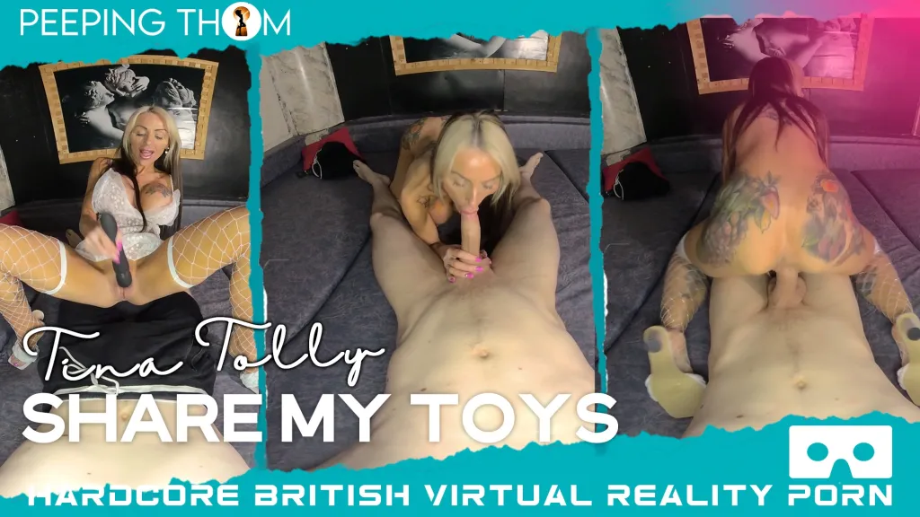 Tina Tolly's Blowjob, Stockings & Big Boobs VR Experience