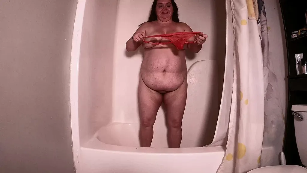 MILF Sexynebbw's Solo Pissing Session in Dirty Underwear (HD)
