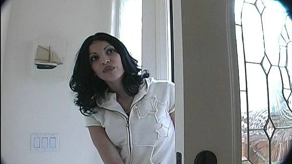 My Naughty Latin Maid: Brunette, Petite, Natural Tits - POV Bedroom Scene