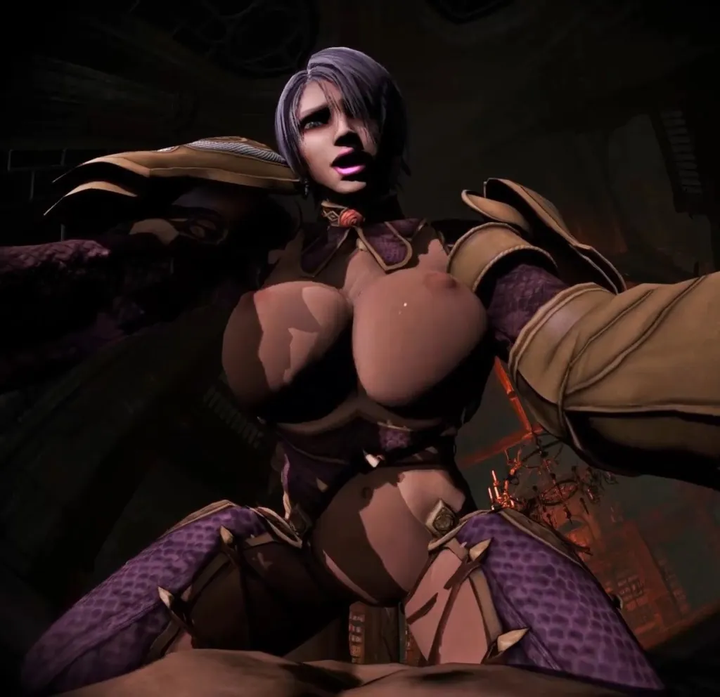 Ivy Valentine (Soul Calibur) & Others in Hentai Cow Girl VR Porn - HD 180° 3D Anime with Binaural Sound