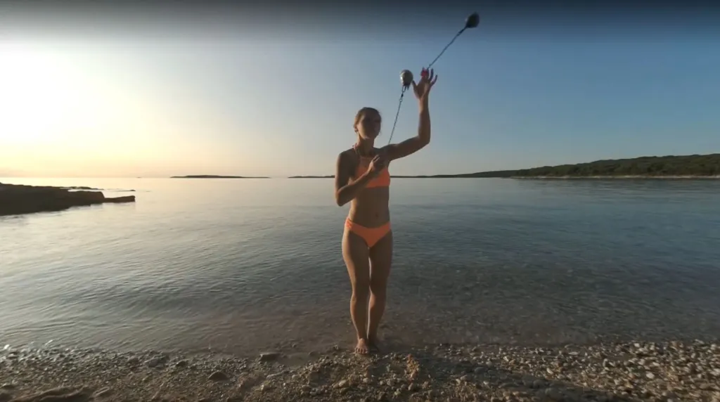 Tattooed Performers: Bikini Tease - Solo Fingering (VR, 180°, HD)