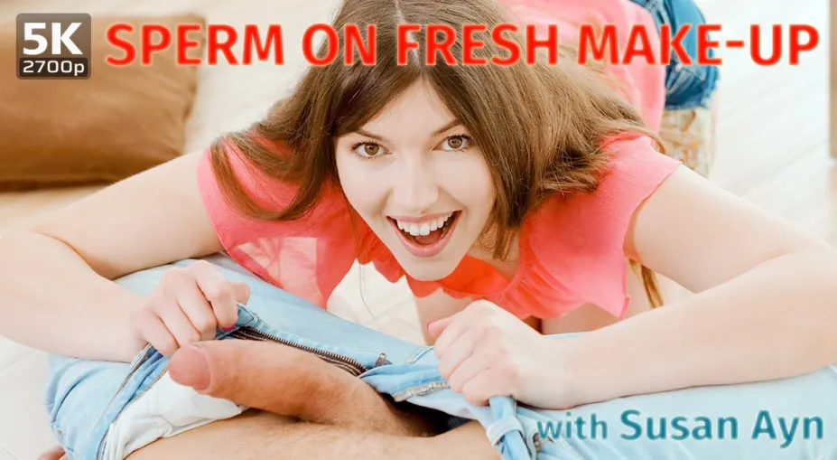 Susan Ayn's Make-up Masterclass: Fingering & Cow Girl Masturbation Session in HD