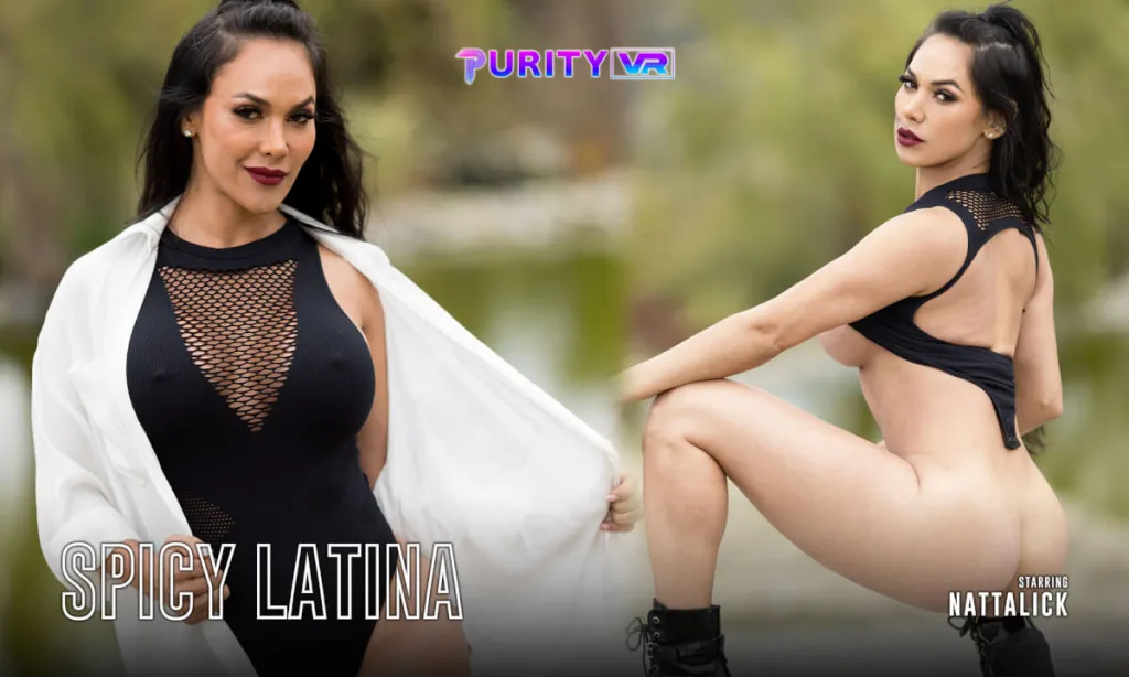 Nattalick and Purosangue Lucas in Latina MILF Cowgirl 3D VR Video