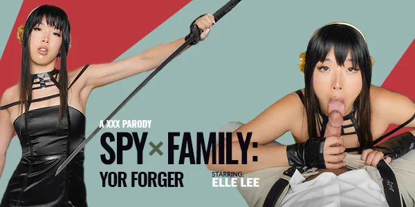 Elle Lee in Yor Forger (Spy X Family) VR Blowjob Scene