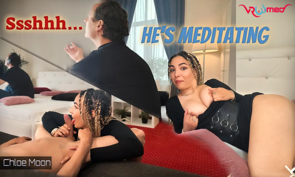 Chloe Moon's POV Blowjob in HD - Brunette Beauty Fingering & Missionary