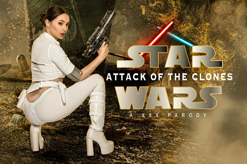 Ailee Anne in Star Wars: Padme's Erotic Rescue - Brunette Porn Star Sex Scene