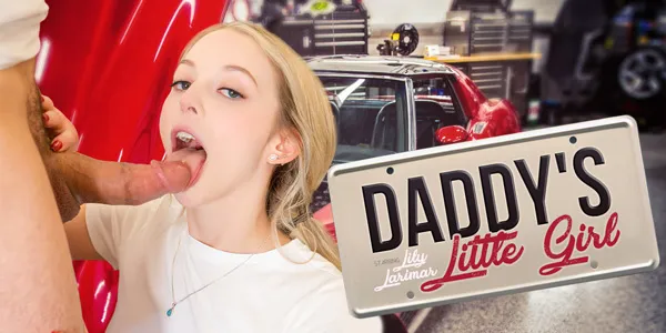 Lily Larimar's Taboo Father's Day Blowjob - VR Bangers