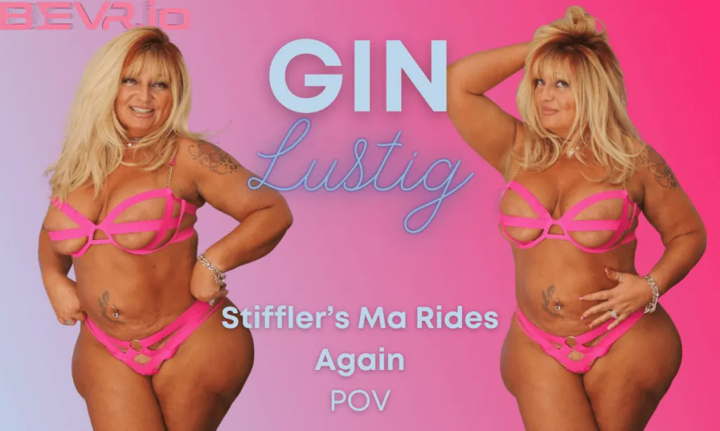Ginnica Lustig's MILF Tattoo Show: Big Boobs 180° 3D Video (Male-heterosexual)