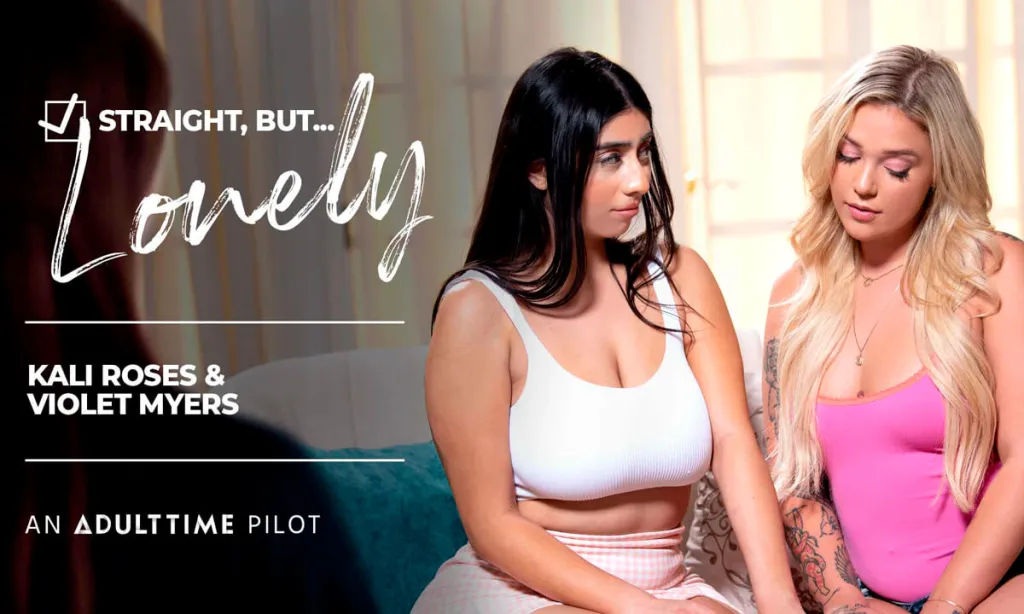 Kali Roses & Violet Myers: Lesbian Encounter - First Time with a Woman