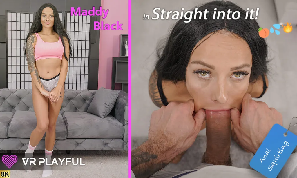 Maddy Black's Missionary, Doggy Style, and Reverse Cowgirl Performance