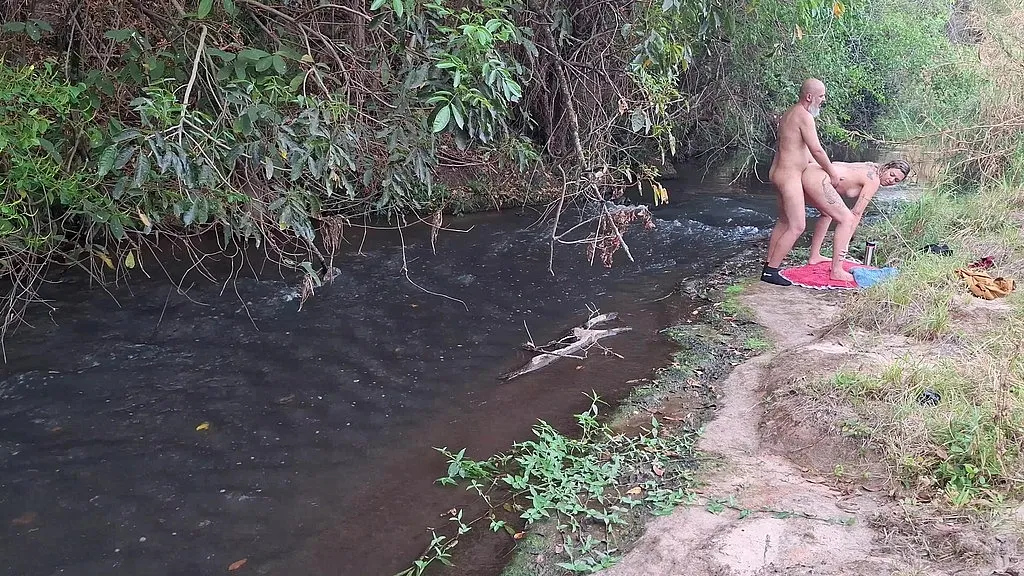 Victor and Gabi's Surprise Outdoor Sex Adventure - Blonde Couple in Hardcore Blowjob, Doggy Style, and Cow Girl Scenes (HD)
