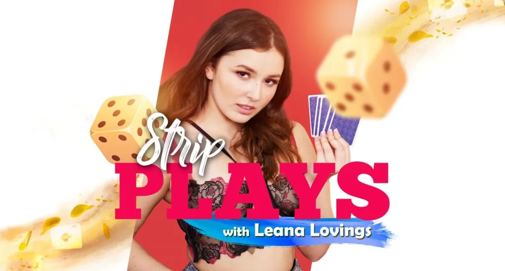 Leana Lovings' POV Blowjob: Brunette Bombshell Fulfilling Her Poker Debt