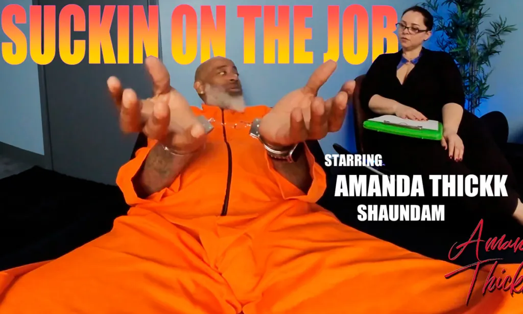 Amanda Thickk and Shaundam - Interracial Cum in Mouth 180° VR