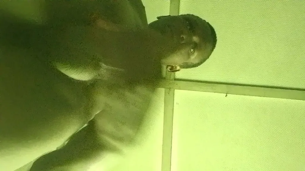 Black Amateur with Big Cock: Solo Performance