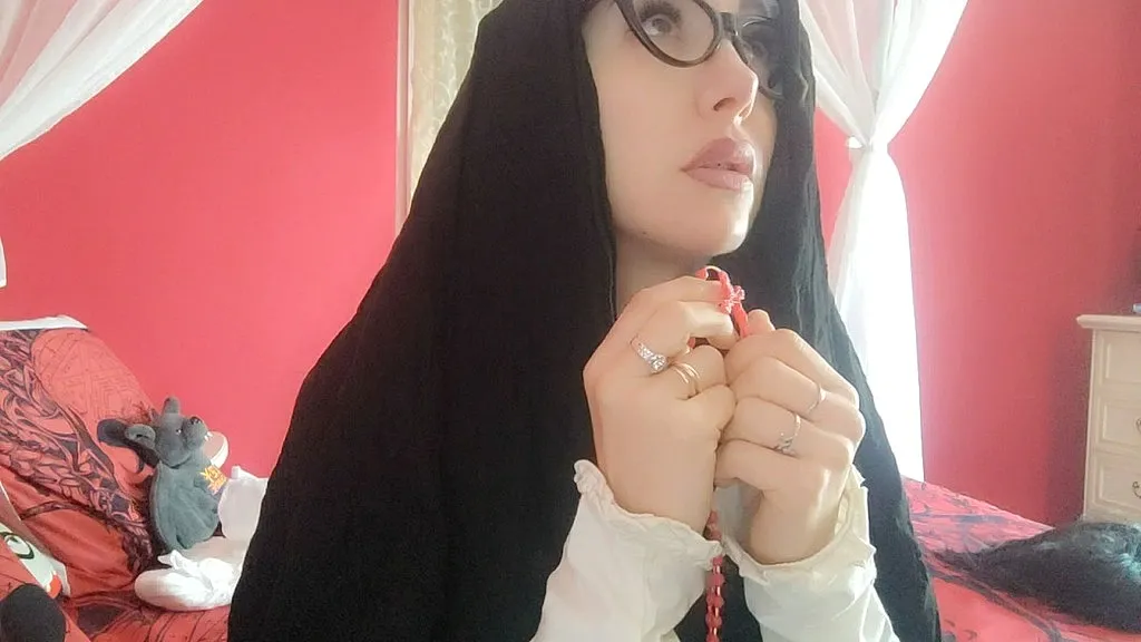 Halloween MILF in Stockings and Lingerie - HD Close-up POV Video
