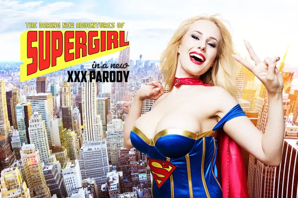 Angel Wicky's Supergirl GOZNO - VR Blowjob & Titty Fuck