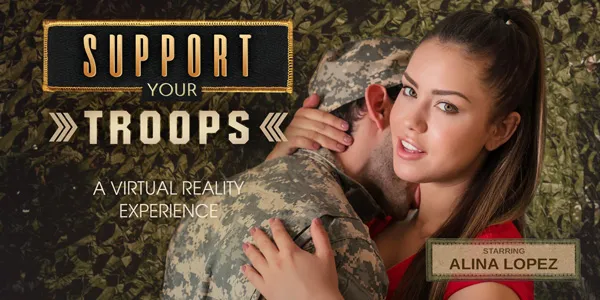 Alina Lopez's Military-Themed VR Fingering Session