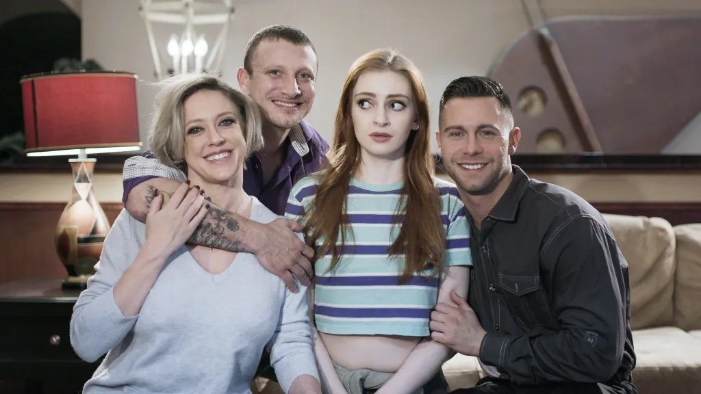 Dee Williams, Maya Kendrick, Seth Gamble in 'The Darling Family's Dark Secrets' - HD MILF & Step Family Thriller