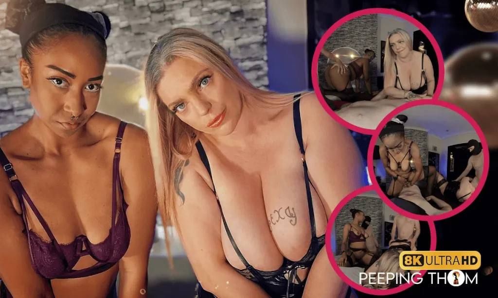 MILFs Layla Lixxx and Dink Lu in Swingers Orgy - HD Video