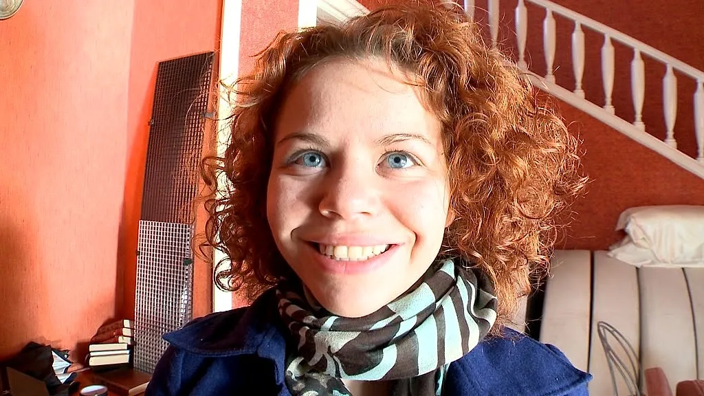 Russian Redhead Sunny's Solo Footjob - HD
