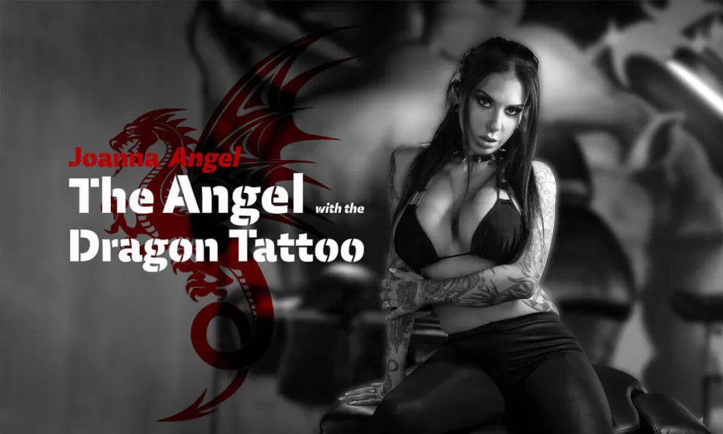 Joanna Angel & John Strong in "The Angel with the Dragon Tattoo" - VR Cowgirl, Reverse Cowgirl, Anal Scene