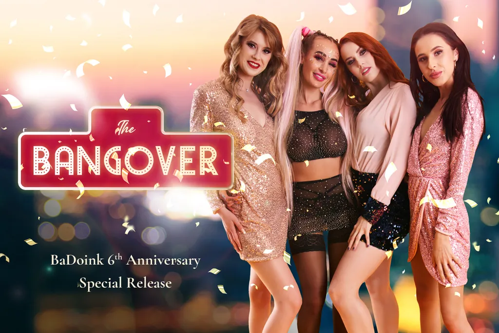 Charlie Red, Eyla Moore, Daisy Lee - Threesome Blowbang in 180 VR