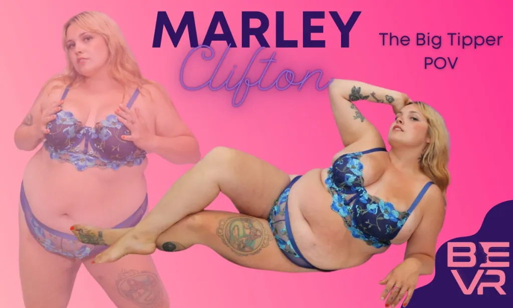 Marley Clifton's Solo Masturbation Session with Dildo - HD & VR