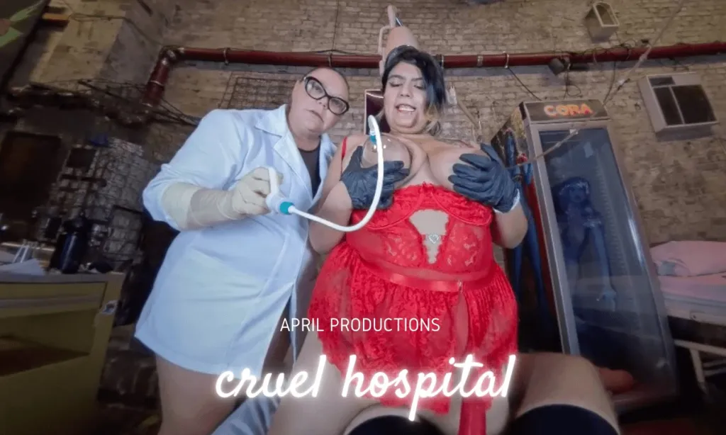 Mistress April, Slave Ares, and Kota: Naughty Nurse Fisting Threesome - POV 180° VR 5K Fetish Gonzo