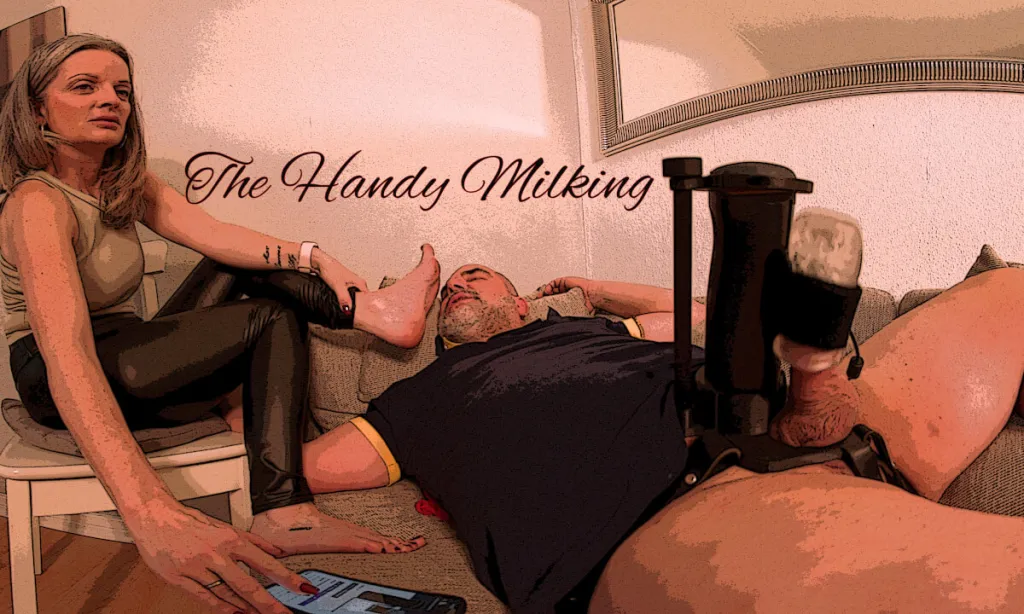Blonde MILF's 4K 180° VR Experience with Handy Milker Stroker - Featuring [Performer 1], [Performer 2], [Performer 3]