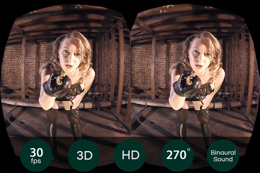 Mistress T's Solo Stockings and High Heels Show - HD 3D VR Experience