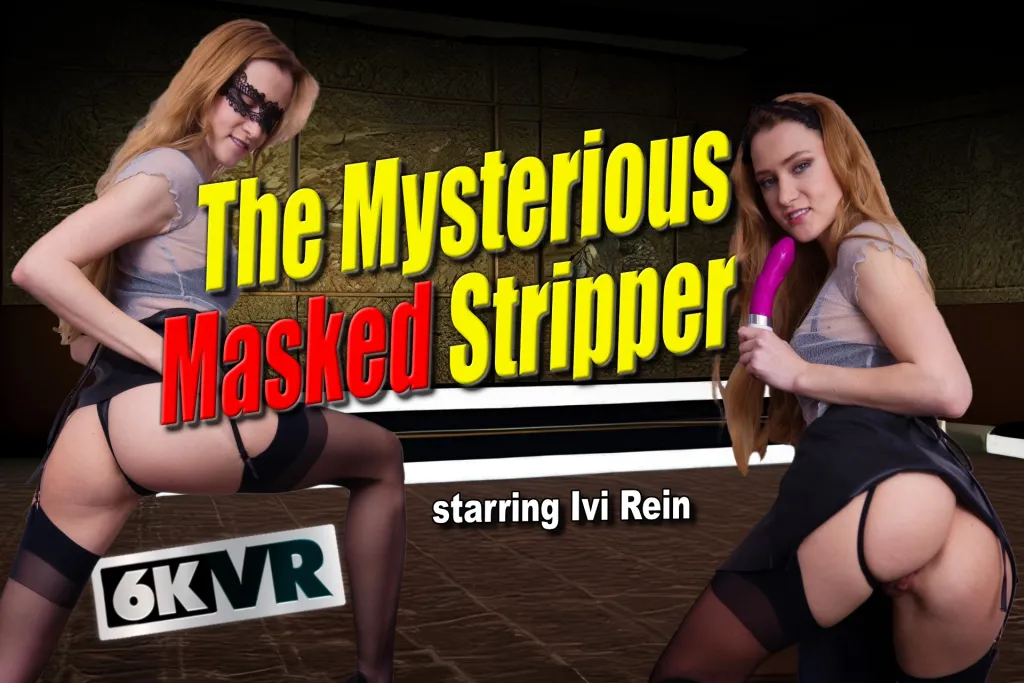 Ivi Rein's Solo Striptease in Stockings and High Heels (POV)