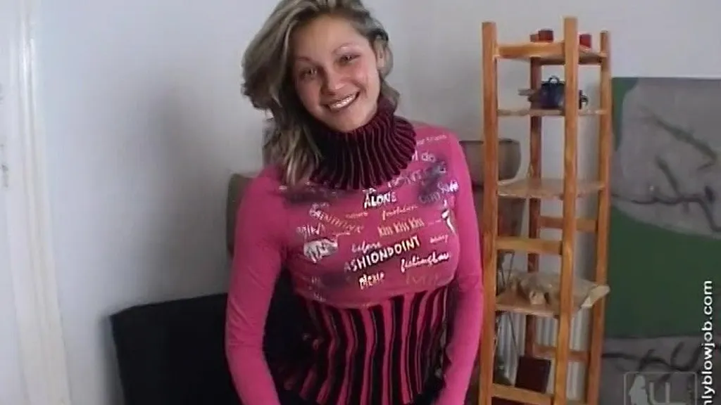 Caroline Cage's Intimate Blowjob Session with Boyfriend