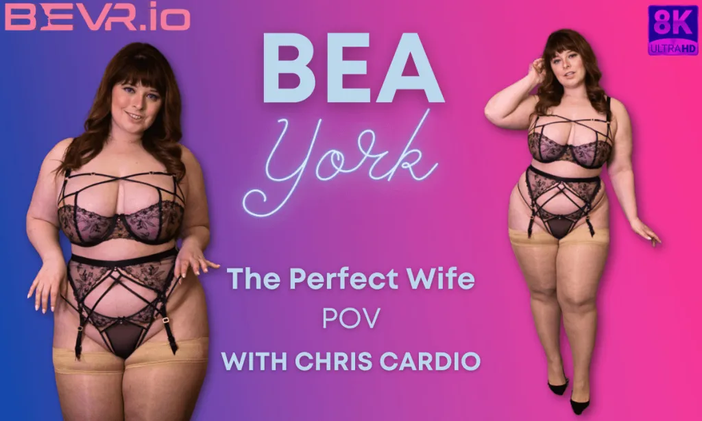 Bea York and Chris Cardio in Interracial Missionary and Stockings/Lingerie 60FPS 4K Video