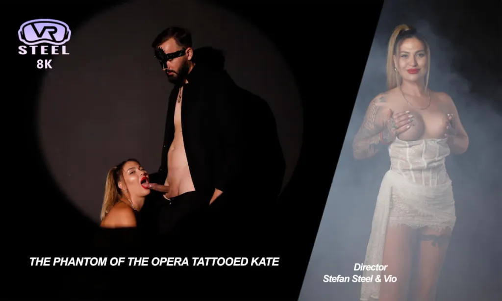 Stefan Steel and Tattooed Kate's Gonzo Virtual Sex Session