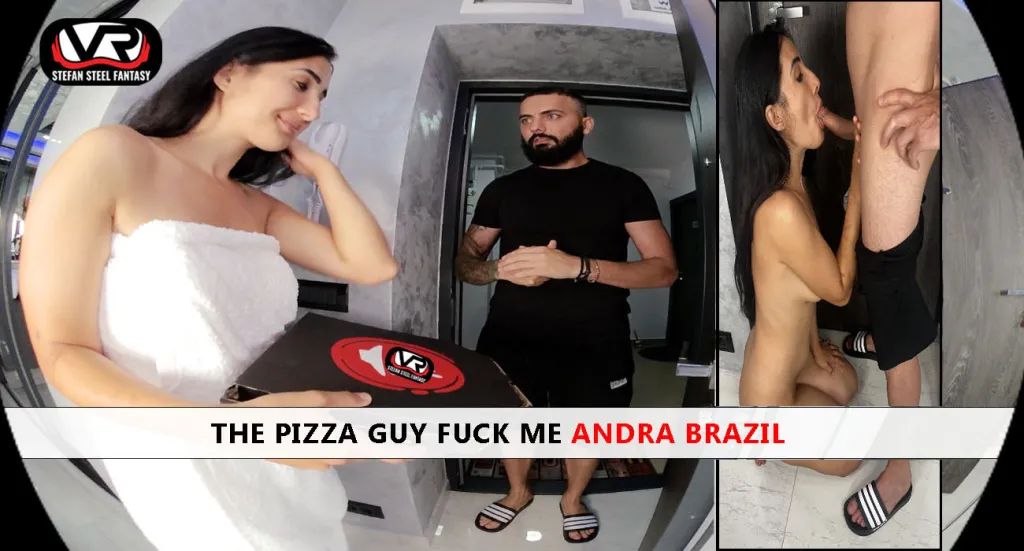 Andra Brazil's VR Deep Throat Blowjob - HD