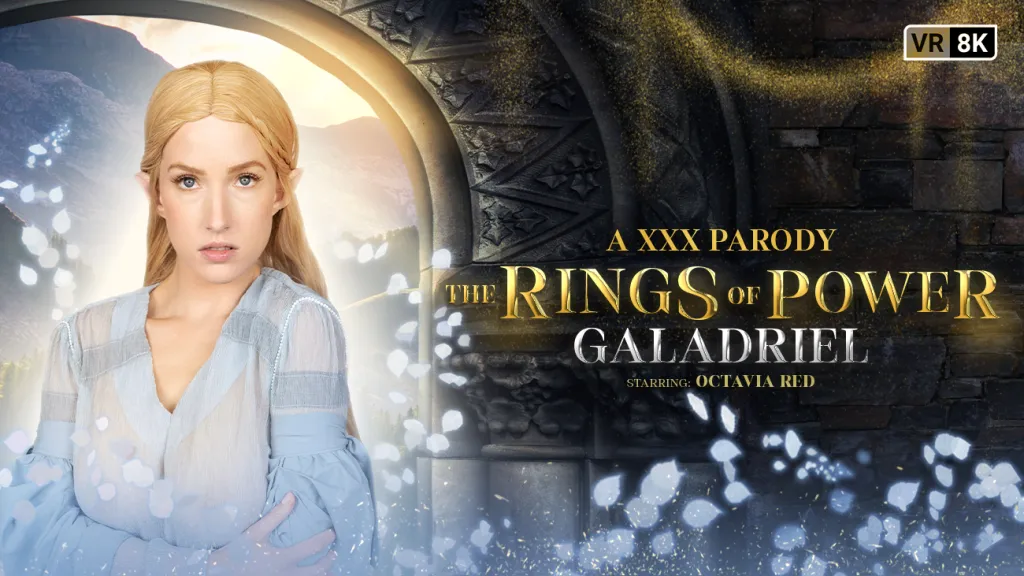 Octavia Red in The Rings of Power: Galadriel's Blowjob Offer (VR X-rated Parody)