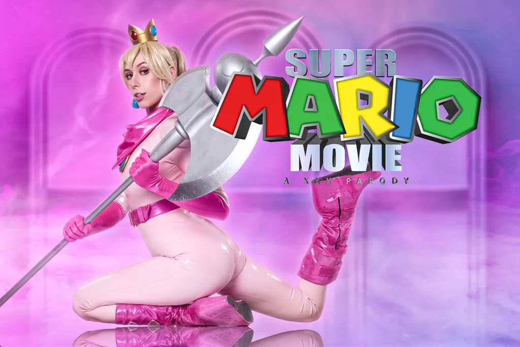Kay Lovely's Sexy Cosplay Blowjob in Mushroom Kingdom