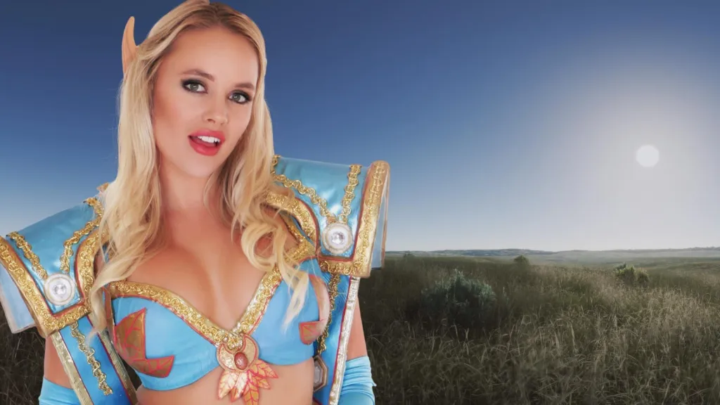 Alexis Monroe's Blonde Blowjob - VR 180° HD Video