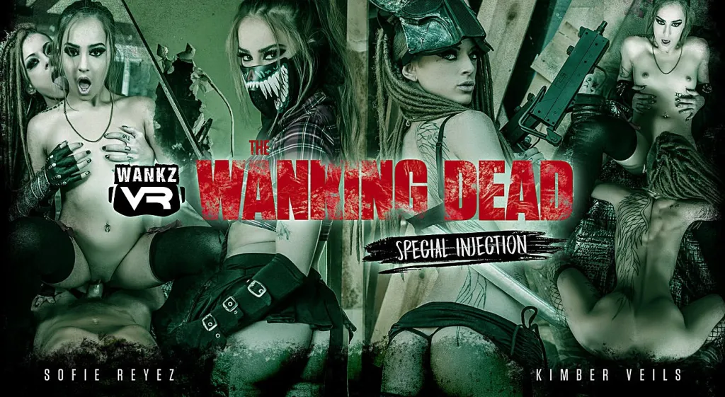 Kimber Veils, Sofie Reyez in Zombie Apocalypse Threesome - VR Porn
