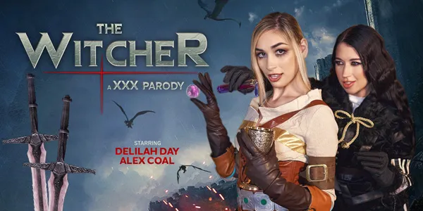 The Witcher: A XXX Parody - Alex Coal and Delilah Day Threesome in 8K VR