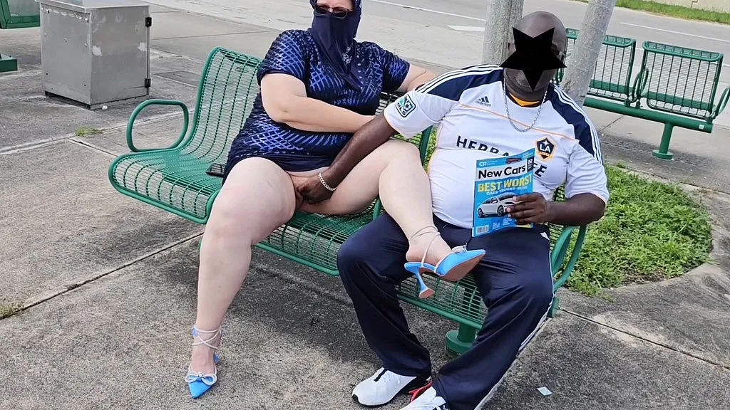 Audp123 and Jamdown26 - Big Asses Outdoors: Interracial POV Pissing Scene
