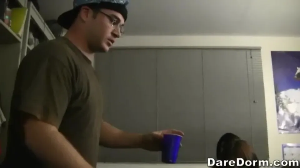 Chris, Jennifer, Whitney's Planking Party: College Girls Kissing and Pleasuring Each Other