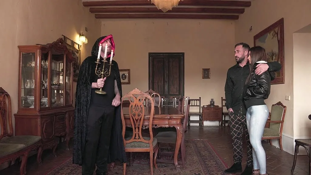 Susy Gala, Pablo Ferrari, Emilio Ardana XXX: Spanish BDSM Threesome - Deep Throat, Latex, High Heels