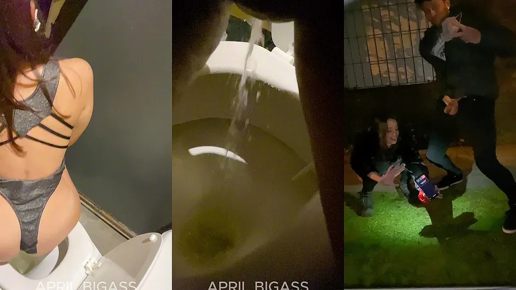 Belle Amore, Aprilbigass, Ragnarok in a Filthy Latino Threesome: Pissing & Toilet Humiliation (HD) [BDSM, Hardcore]