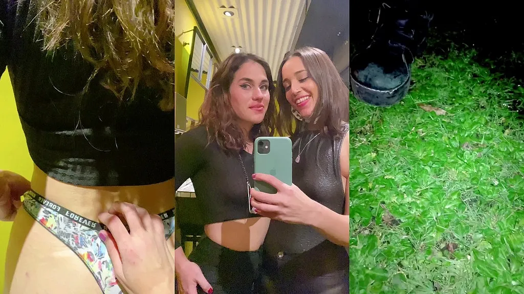 Aprilbigass, Belle Amore, and Ragnarok: Threesome with Public Fetish and Deep Kisses in 4K/HD