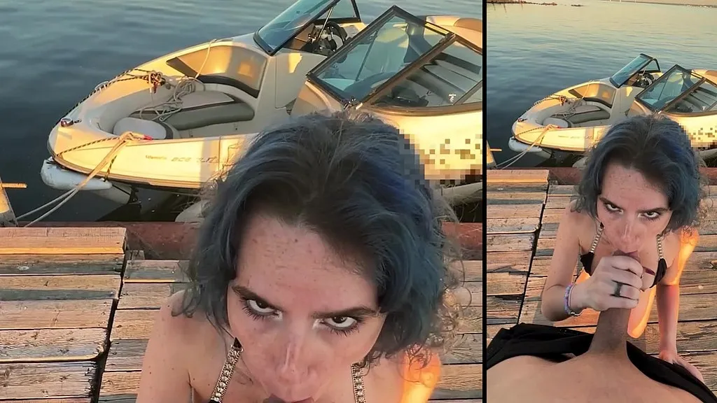 Bikini-Clad Beauty & Partner: Rough Outdoor Boat Sex - Performer 1, Performer 2, Performer 3