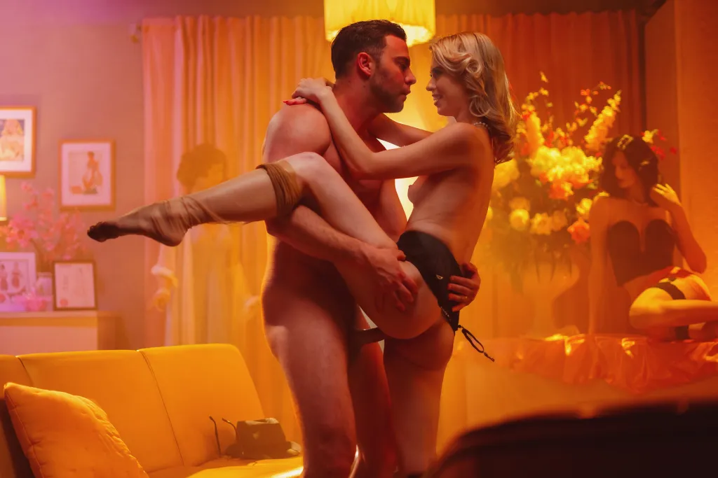 Jill Kassidy and Seth Gamble: 1950s-Inspired Passionate Cowgirl and Reverse Cowgirl Encounters