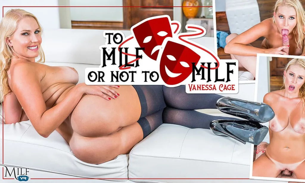 MILF Transformation: Vanessa Cage's Epic Audition - 180° VR, 4K